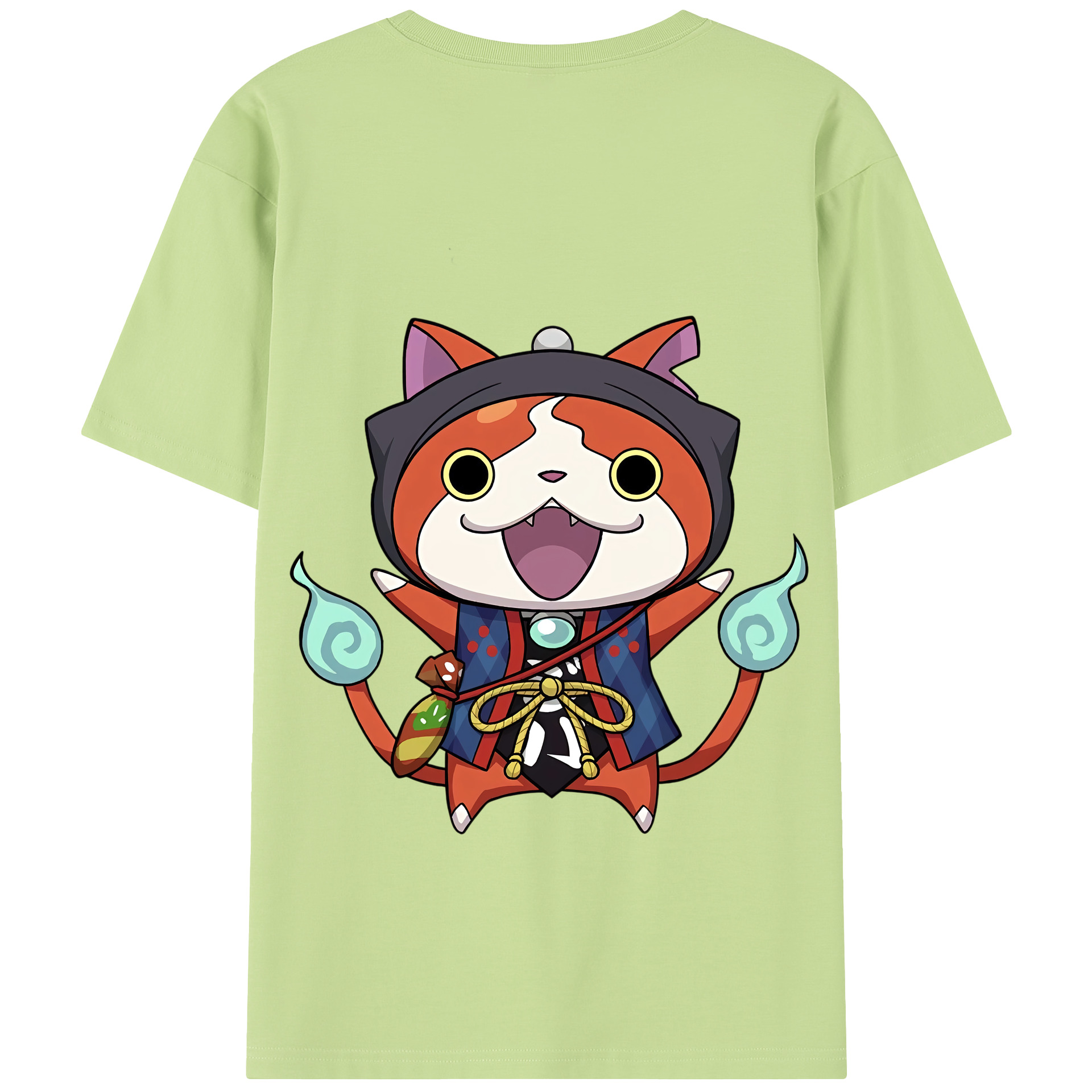 （画像用） 妖怪ウォッチ Yo-kai Watch 綿100％半袖Tシャツ（背面プリント）